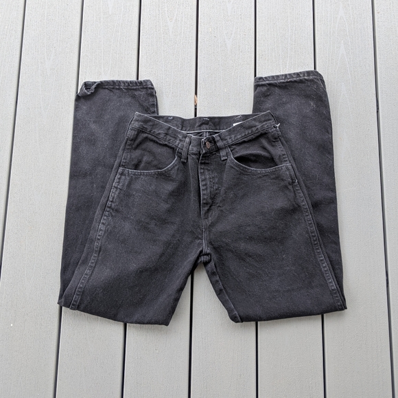 Rustler Denim - Vintage Black 90s Mom Jean